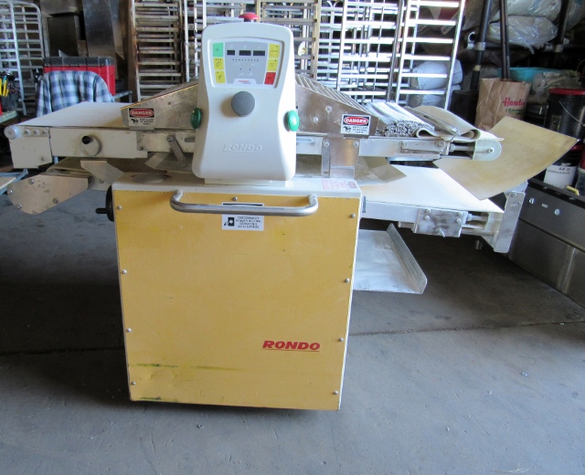 Rondo SKO 611 Reversible Dough Sheeter, Rebuilt