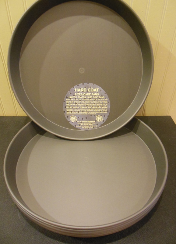 16" x 2" Hard Coat Anodized Tapered / Nesting Alumized Pan