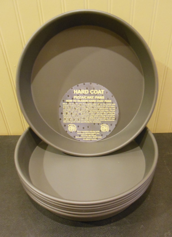 12" x 2" Hard Coat Anodized Tapered / Nesting Alumized Pan