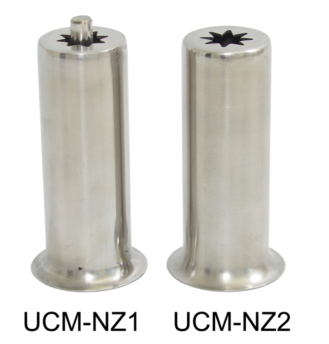 Uniworld Stainless Steel Churro Nozzles