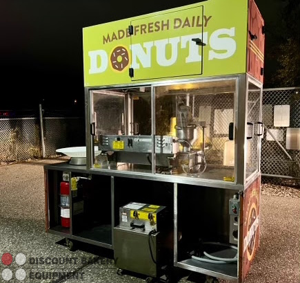 Belshaw Insider with Mark II Fryer, Hood & FS System - Ventless Donut Center (Gently used)