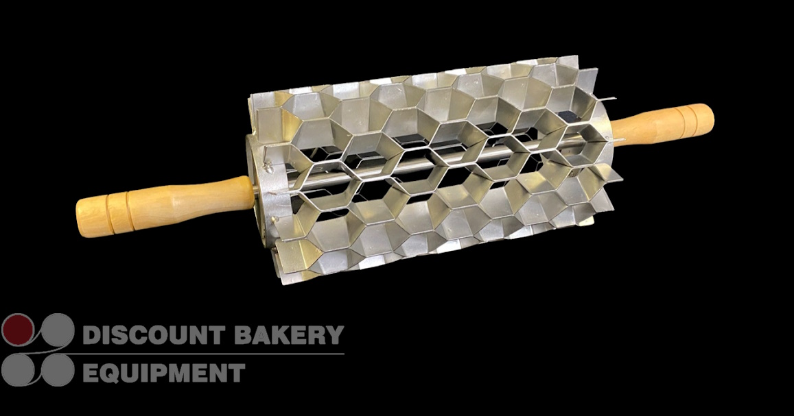 Stainless Steel Hex Mini Donut Hole Cutter, 8″ L x 5″ OD, 98 Cuts, 1-3/16 Cut Size, New