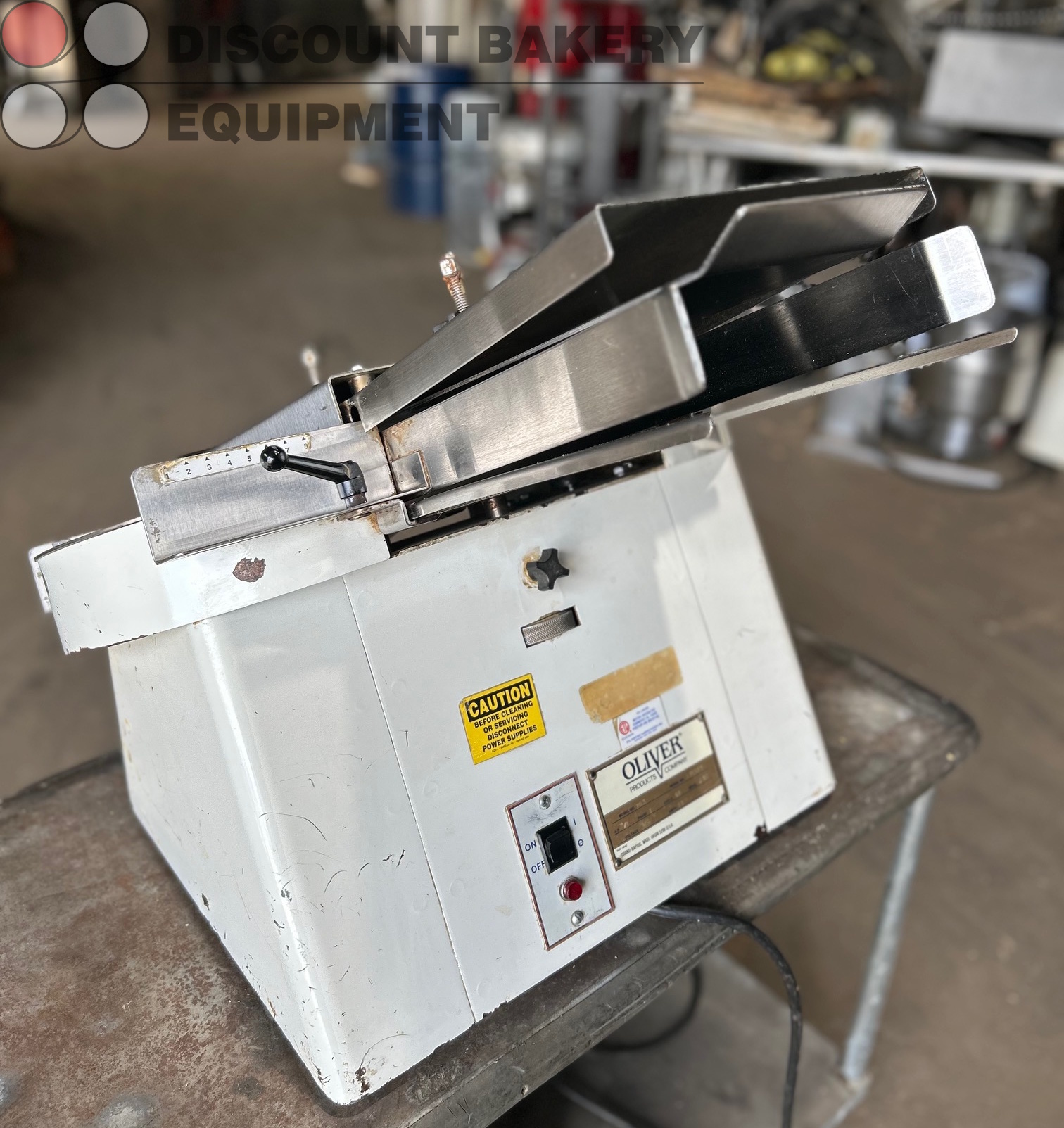 Oliver Cluster Bun Slicer Model 703, Rebuilt