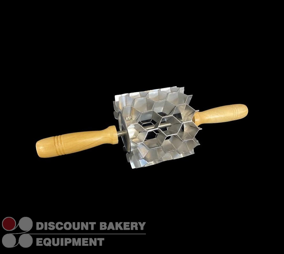 Stainless Steel Hex Mini Donut Hole Cutter, 4" L x 5" OD, 42 Cuts, 1-3/16 Cut Size, New